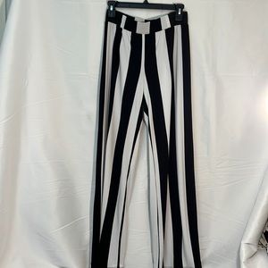 #2097 international concepts, black white pant business casual size S NWOT